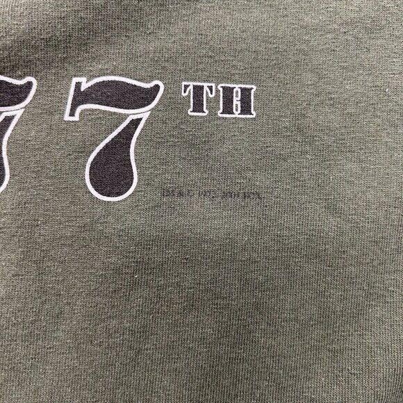 Vintage Mash Graphic Tee Mens XL y2k Short Sleeve TV Show Army Green - Picture 3 of 8